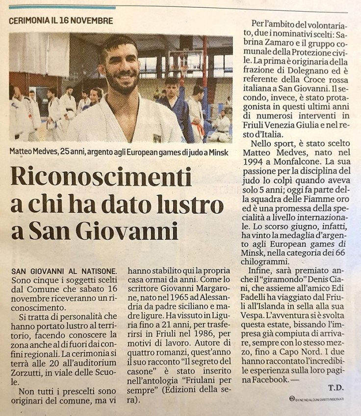 messaggero 20 ottobre