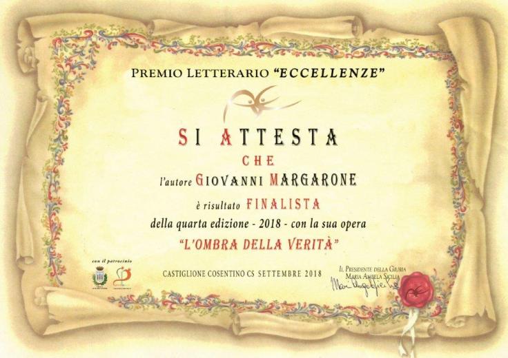 MARGARONE GIOVANNI DIPLOMA